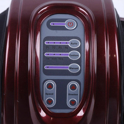 Massaggiatore elettrico per i piedi, massaggiatore Shiatsu per impastamento profondo con telecomando, massaggiatore elettrico per polpacci per neuropatia da fascite plantare e sollievo dal dolore