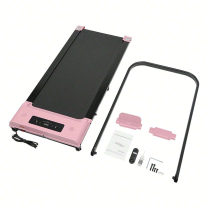 Tapis roulant pieghevole 2 in 1, tapis roulant elettrico sotto la scrivania da 3,0 HP, con telecomando e display a LED, camminata, jogging per casa/ufficio