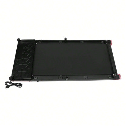 Tapis roulant pieghevole 2 in 1, tapis roulant elettrico sotto la scrivania da 3,0 HP, con telecomando e display a LED, camminata, jogging per casa/ufficio