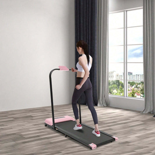 Tapis roulant pieghevole 2 in 1, tapis roulant elettrico sotto la scrivania da 3,0 HP, con telecomando e display a LED, camminata, jogging per casa/ufficio