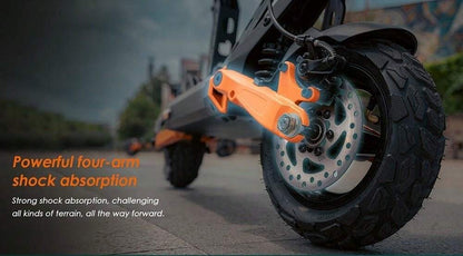 Kukirin Monopattino elettrico KuKirin G2 Pro versione 2024, motore brushless da 600 W, batteria da 48 V 15,6 Ah, pneumatici in gomma da 9 pollici, velocità massima 45 km/h, autonomia 58 km, doppi freni a disco