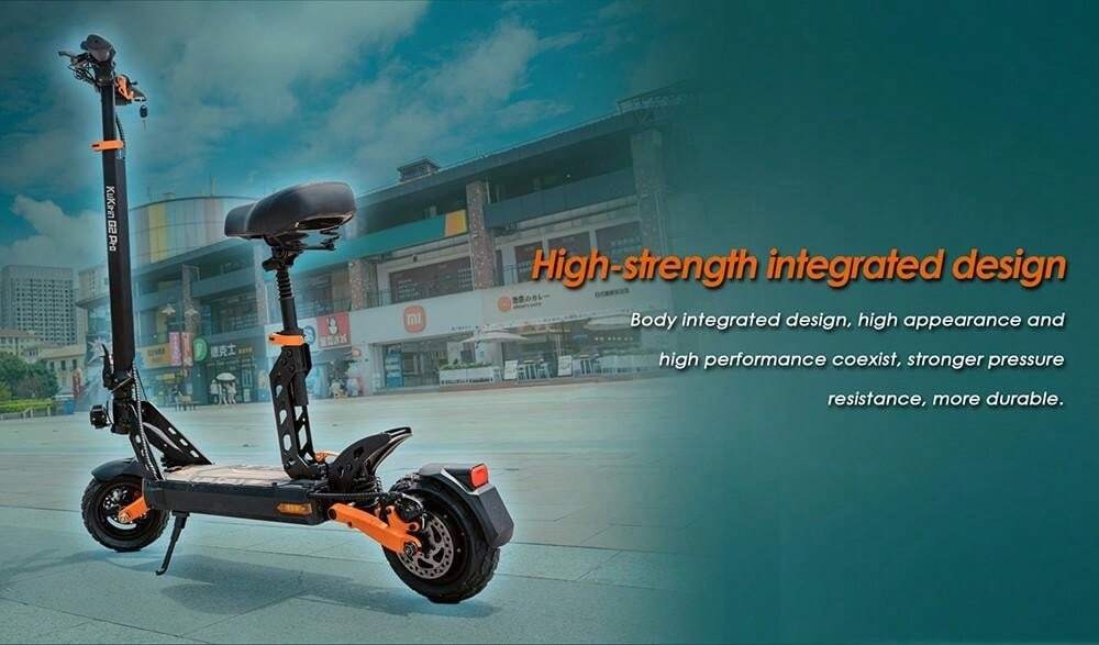 Kukirin Monopattino elettrico KuKirin G2 Pro versione 2024, motore brushless da 600 W, batteria da 48 V 15,6 Ah, pneumatici in gomma da 9 pollici, velocità massima 45 km/h, autonomia 58 km, doppi freni a disco