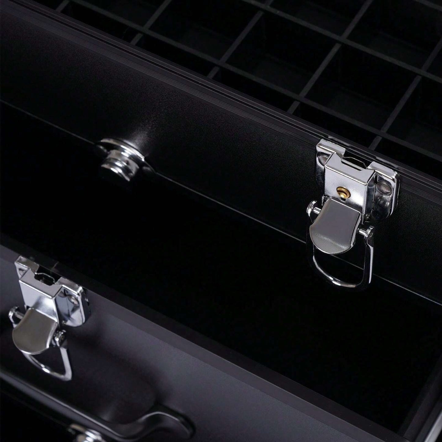 YUNRUX Valigetta per cosmetici, valigetta per trucchi, beauty case, valigetta per parrucchiere, organizer per trucchi, trolley, valigetta per trucchi con ruote, valigetta per unghie, valigetta per nail design