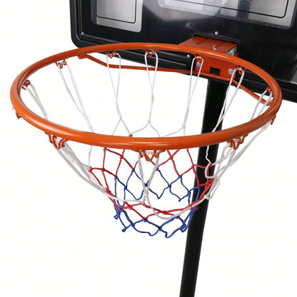 Froadp Froadp Canestro da Basket per Interni ed Esterni con Ruote, Portatile, Supporto da Basket Regolabile in Altezza, Riempibile con Acqua/Sabbia, Incluse Reti da Basket/Pompe Gonfiabili/Pallacanestro