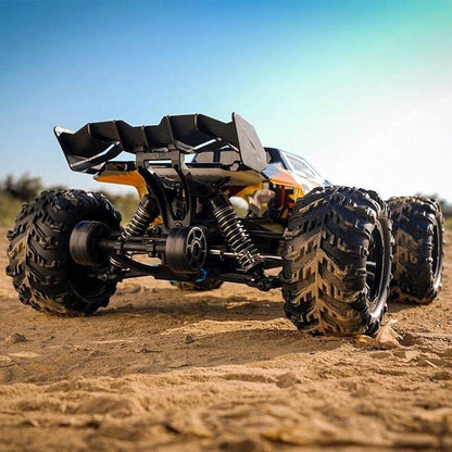 1:16 Scala Automobile da Stunt Telecomandato 4WD con LED, Drift ad Alta Velocità su Terreni Impegnativi, Veicolo RC 4x4 da Fuoristrada, Regalo di Natale
