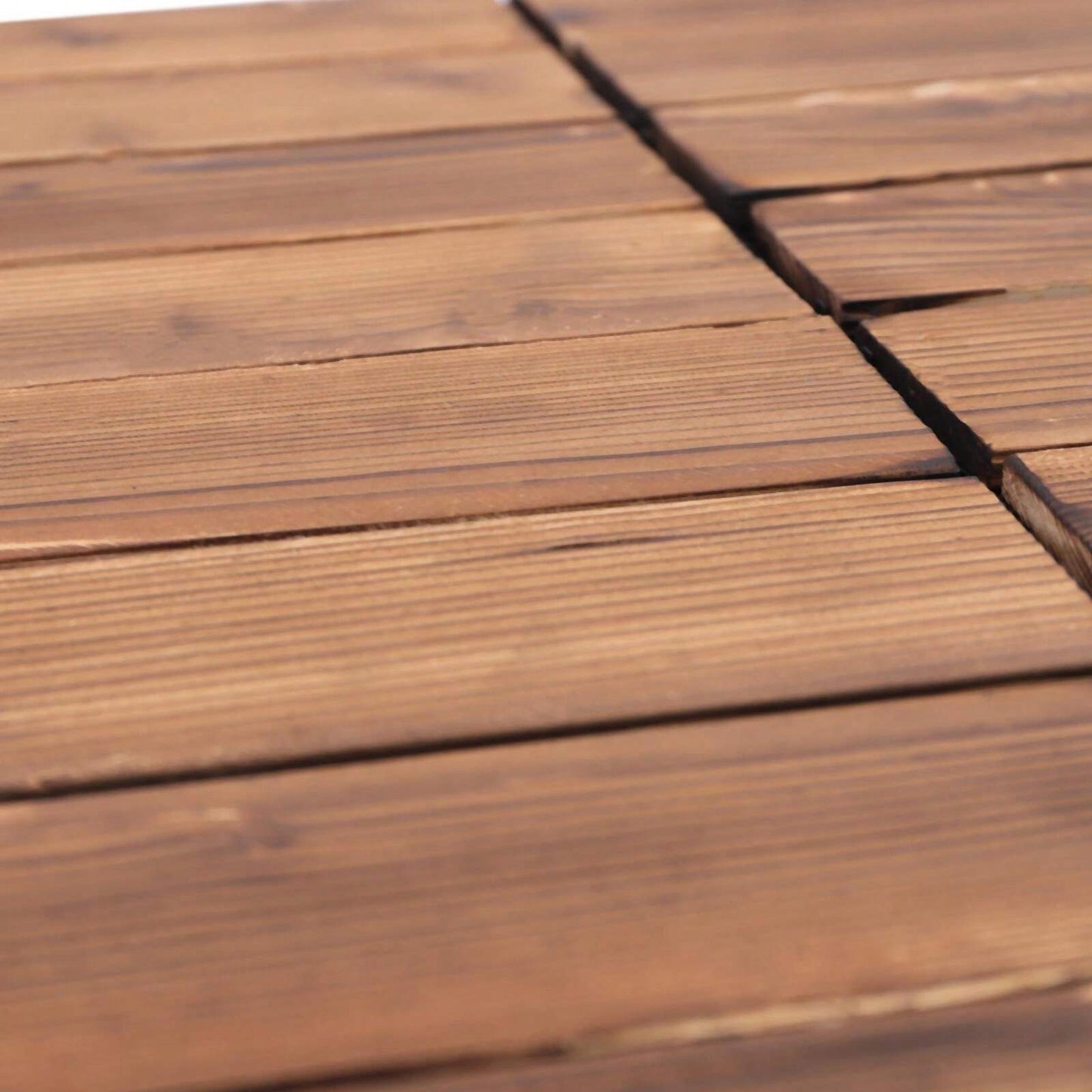 YUNRUX 36* Piastrelle per terrazza ad incastro in legno duro Piastrelle per terrazza in legno di acacia 30x30 cm Piastrelle per terrazza in legno duro ad incastro Piastrelle per terrazza balcone giardino