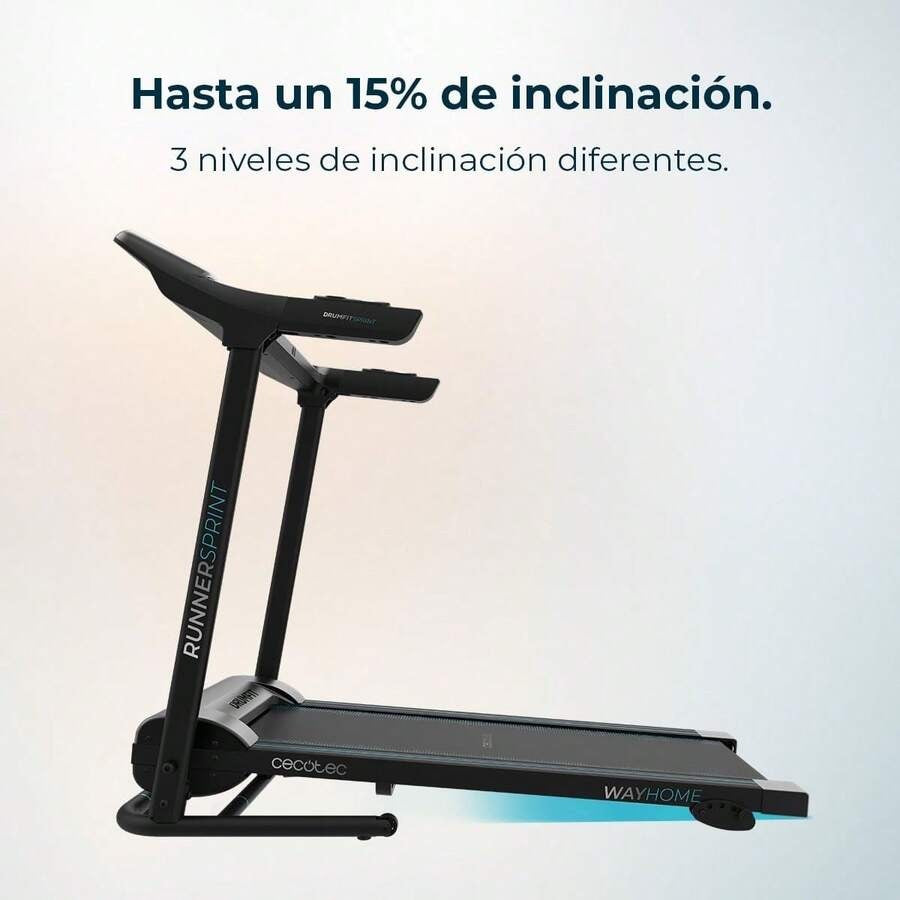 Cecotec Tapis roulant DrumFit WayHome 1200 Sprint Ctec - ✅ Consegna in 3-5 giorni