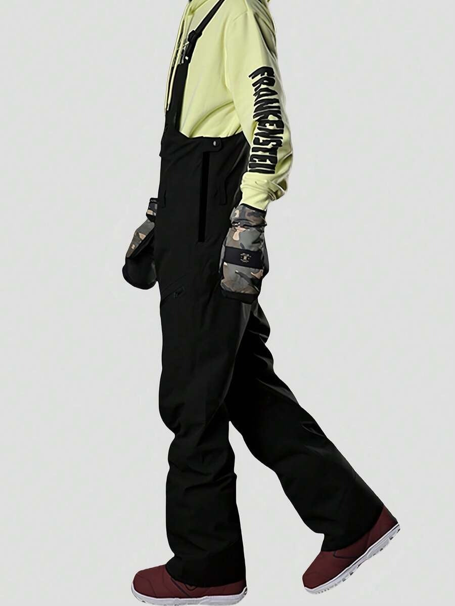 Pantaloni da neve impermeabili e resistenti al vento, caldi, per uomo, invernali, traspiranti, adatti per sci e lavoro all'aperto, tuta da ginnastica, abbigliamento primaverile