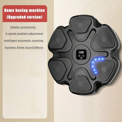 Nuovo smart machine da boxe musicale per adulti, allenamento fitness per sport, trainer di boxe per esercizi a casa, bersaglio da parete per allenamento di risposta