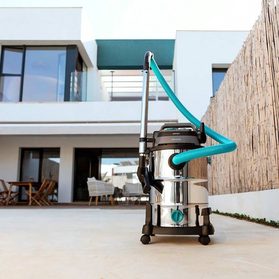 Cecotec Ctec Aspirador en S y Humedo con Cable Conga Rockstar Wet - Dry Steel Pro Tool - ✅Consegna in 3-5 giorni