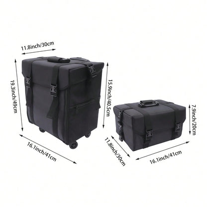 YUNRUX Valigetta per cosmetici Valigetta per trucco Trolley per bellezza Valigetta per trucco Valigetta per parrucchiere Valigetta per cosmetici Trolley per cosmetici