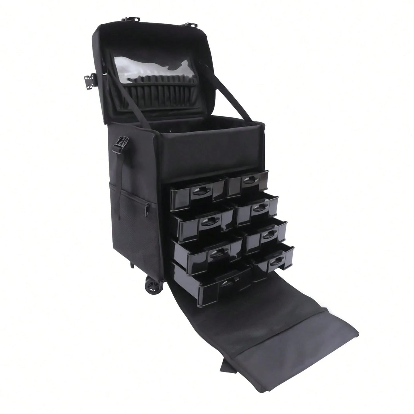 YUNRUX Valigetta per cosmetici Valigetta per trucco Trolley per bellezza Valigetta per trucco Valigetta per parrucchiere Valigetta per cosmetici Trolley per cosmetici