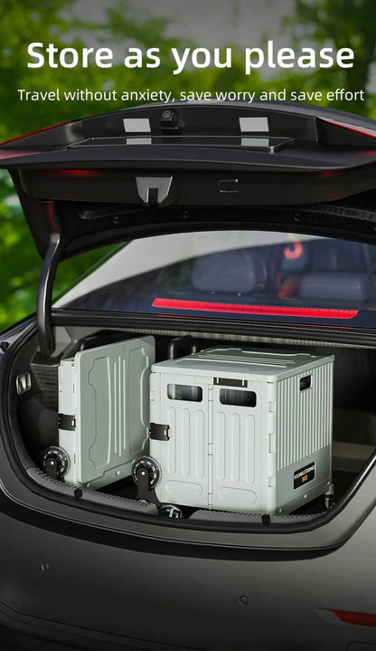 Carrello della spesa pieghevole multifunzionale, carrello della spesa portatile leggero con asta retrattile, adatto per ambulante, campeggio