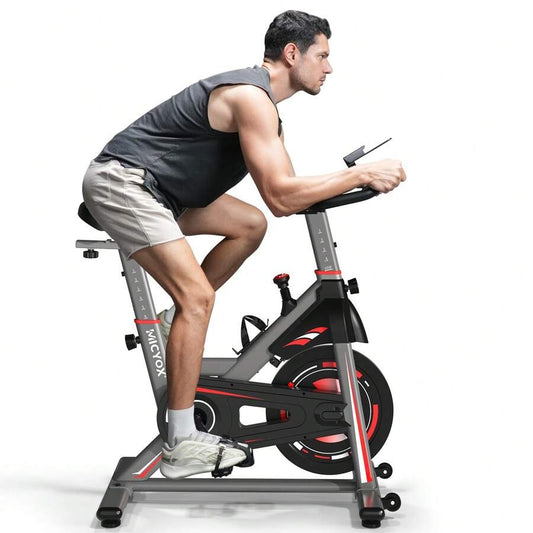 Micyox Micyox Ergometro Home Trainer TH-X3 Fitness Bikes con Resistenza Magnetica, Allenamento Cardio Indoor, Monitor LCD con Supporto per iPad, Home Trainer, Capacità di Carico 150 kg
