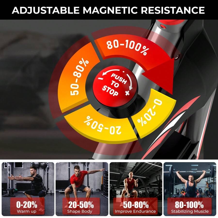 Micyox Micyox Ergometro Home Trainer TH-X3 Fitness Bikes con Resistenza Magnetica, Allenamento Cardio Indoor, Monitor LCD con Supporto per iPad, Home Trainer, Capacità di Carico 150 kg