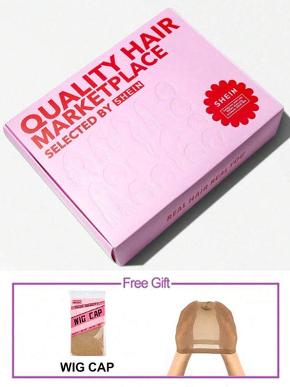 Parrucca da donna dritta con capelli umani castano cioccolato 360°, frontale in pizzo trasparente di 16-28 pollici, con baby hair, densità 150%