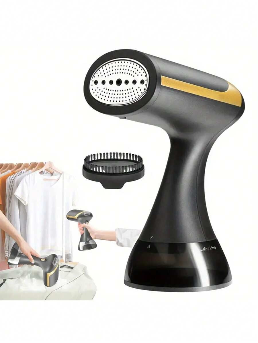 Stiratrice portatile manuale da 1500W - Potente rimuovi-pieghe per tessuti - Serbatoio dell'acqua rimovibile, facile da usare, compatta e leggera per uso domestico e da viaggio