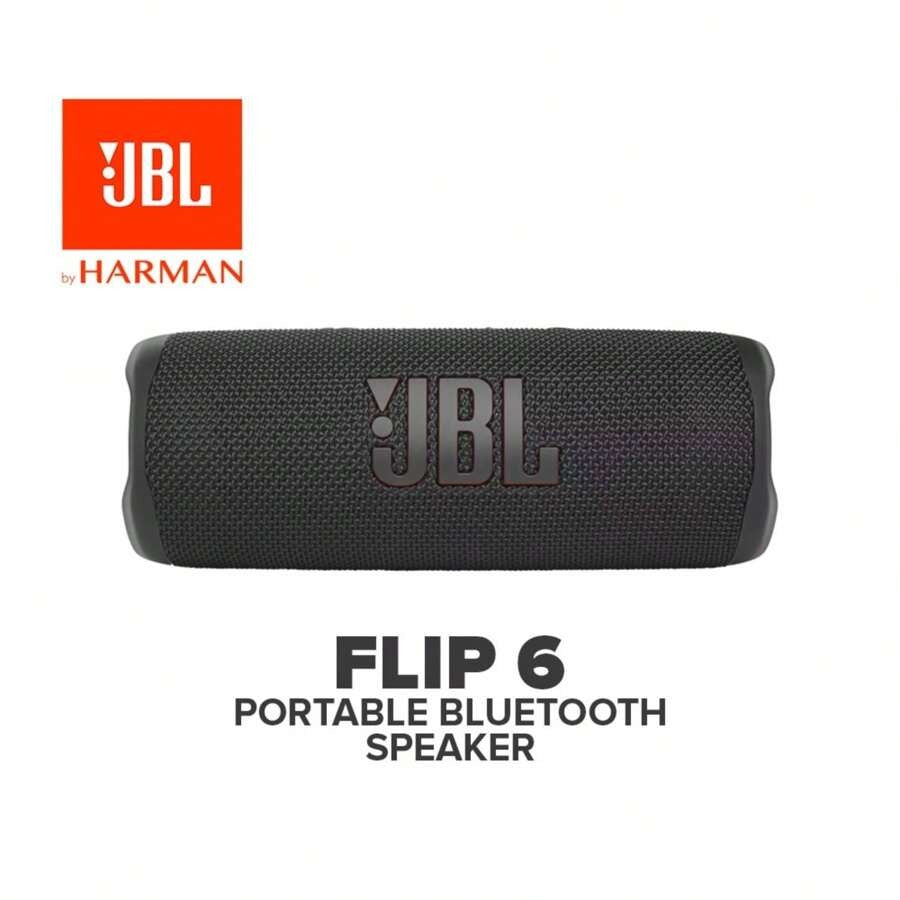 JBL Altoparlante Bluetooth portatile JBL Flip 6 con sistema di altoparlanti a 2 vie e suono professionale originale JBL potente, fino a 12 ore di autonomia