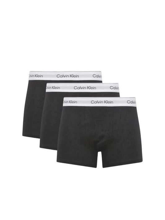 Calvin Klein 3 pezzi Boxer Calvin Klein da uomo, con stampa di lettere, casual e comodi