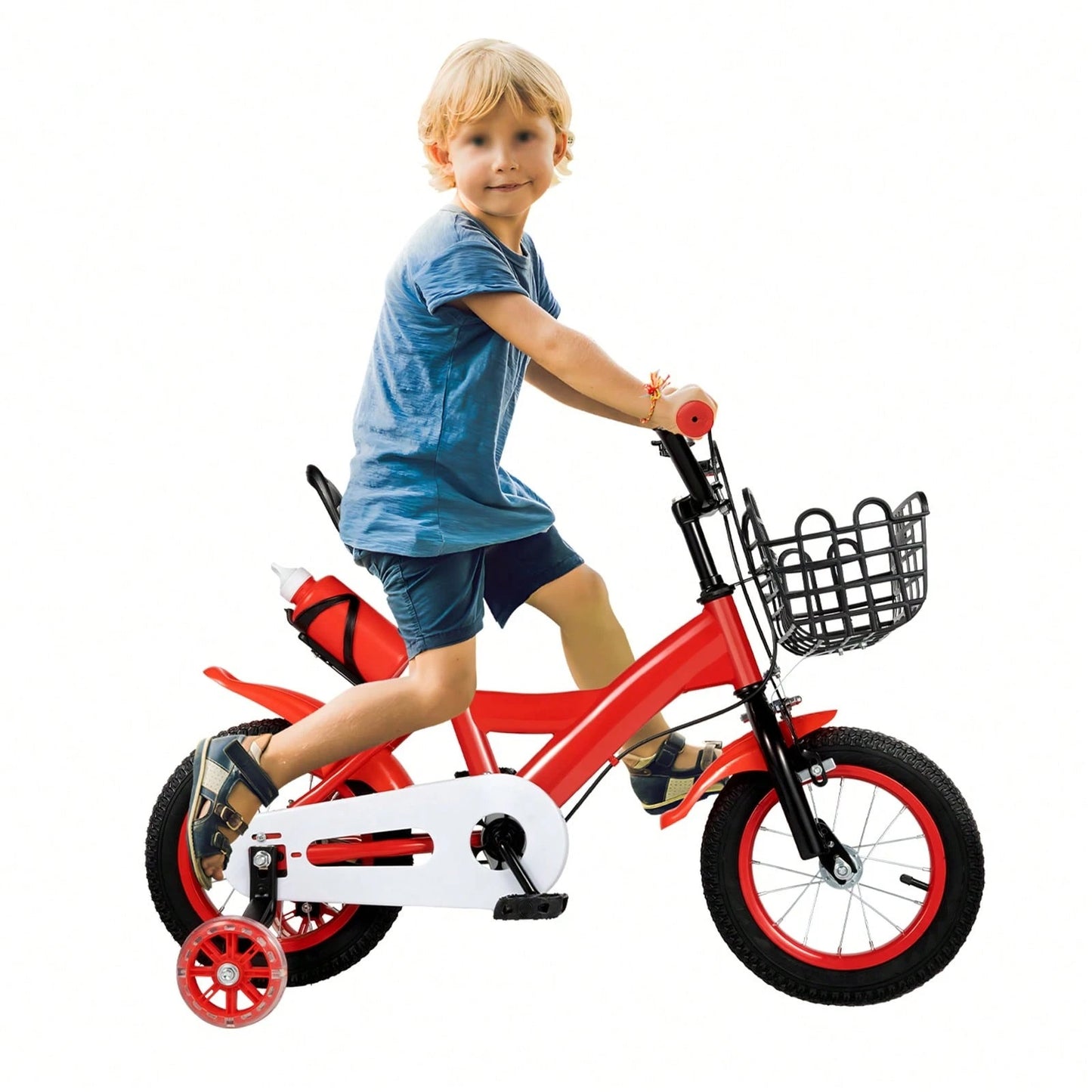 Bicicletta per bambini da 12 pollici con rotelle