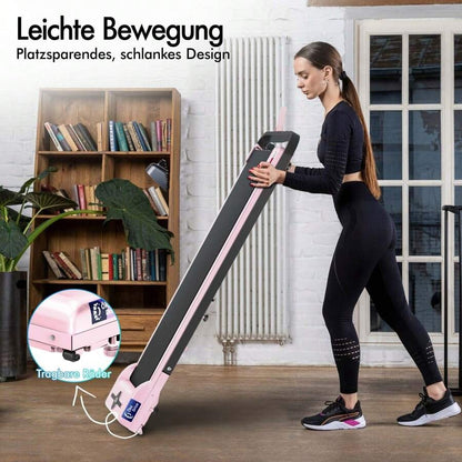 BLACK LORD Smart Walking Pad, tapis roulant 2 in 1 sotto la scrivania per l'ufficio domestico, macchina da jogging portatile con app e telecomando, registrazione dati fitness