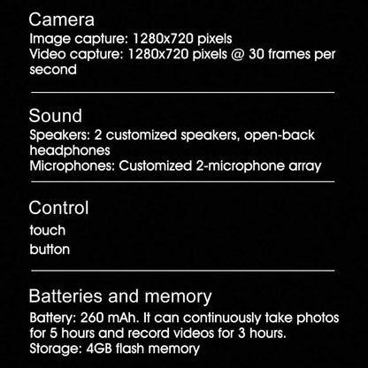 Nuovi occhiali da sole intelligenti, multifunzionali, batteria ad alta capacità da 260mAh, riconoscimento degli oggetti AI, chiamata, riproduzione musicale, foto, registrazione video, ricaricabili, lenti HD, tecnologia avanzata, unisex