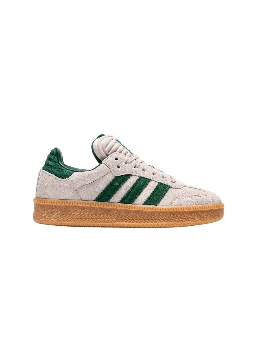 Adidas Samba XLG Men's Casual Sneakers Putty Grey / Collegiate Green / Gum JI3197