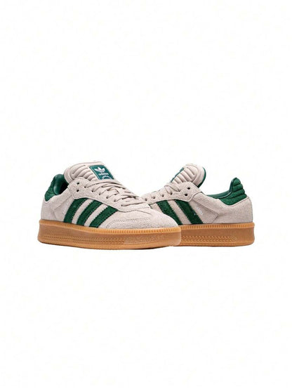 Adidas Samba XLG Men's Casual Sneakers Putty Grey / Collegiate Green / Gum JI3197