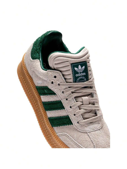 Adidas Samba XLG Men's Casual Sneakers Putty Grey / Collegiate Green / Gum JI3197
