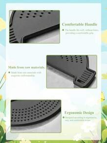 SHEIN 1 pezzo Colino da molletta, colino in plastica per pentole, imbuto a mezzaluna, filtro per alimenti, adatto per pasta, verdure, frutta, gadget da cucina, colino per lavello di cucina, adatta a tutte le pentole e ciotole
