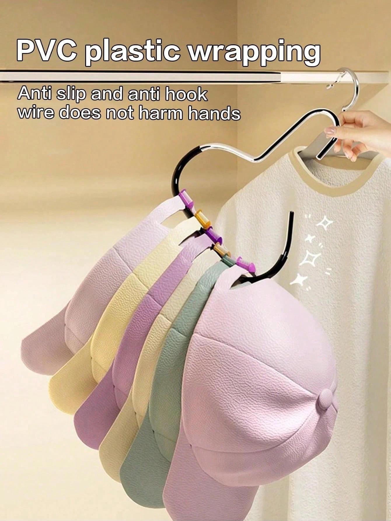 1/3/5 pezzi - Portaoggetti da armadio, organizzatore per cinture, rastrelliera, accessori per armadio adatta per cinture, cravatte, sciarpe, canotte, cappelli, reggiseni, scarpe, borse, pantaloni, jeans, stivali, gonne,