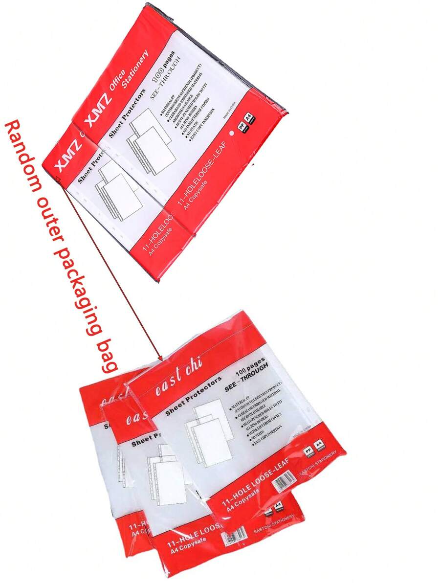 100 pezzi Cartelline A4 per il ritorno a scuola, forniture scolastiche