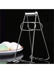 1/2 Pezzi Pinze Resistenti al Calore per la Cucina, Rastrelliera per Ciotole, Sottopentola, Supporto per Pentole, Presine da Cucina, Morsetti Antiscivolo Resistenti al Calore in Acciaio Inossidabile, Rastrelliera per Pentole Quadrata