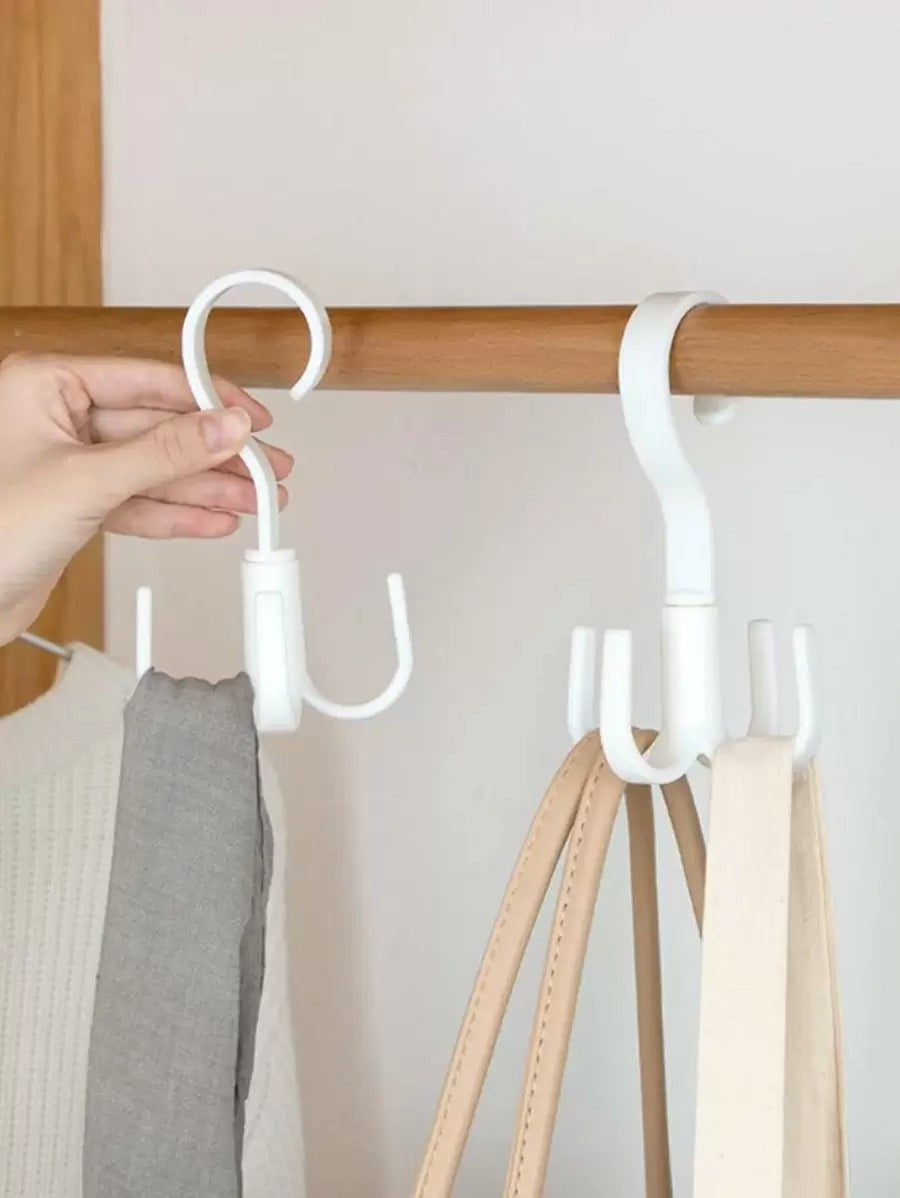 1 pezzo Gancio per canotta, gancio plastica resistente, gancio per cintura girevole, progettato per appendere canotta, cravatta, cintura, borsa