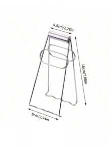 1/2 Pezzi Pinze Resistenti al Calore per la Cucina, Rastrelliera per Ciotole, Sottopentola, Supporto per Pentole, Presine da Cucina, Morsetti Antiscivolo Resistenti al Calore in Acciaio Inossidabile, Rastrelliera per Pentole Quadrata