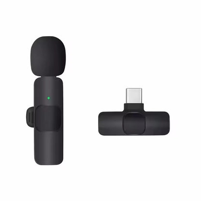 BASIX Microfono wireless 2.4G con connettore USB-C