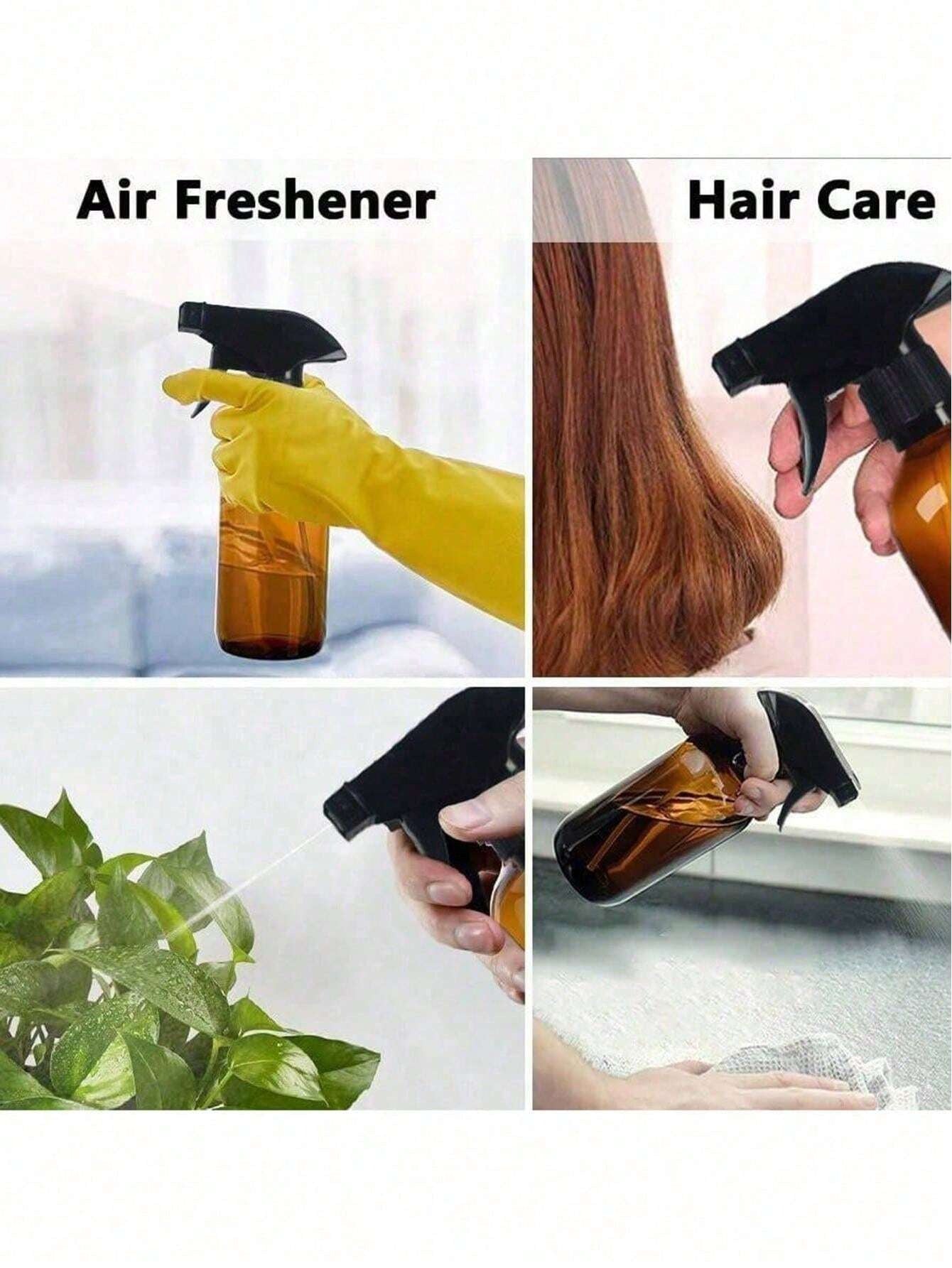 1 pezzo Flacone spray detergente da 300/500ml, flacone spray per pettinatura, flacone spray vuoto a getto fine, flacone spray ad acqua continuo ultra fine, flaconcino spray a getto fine adatto per acconciature, pulizia, piante, nebulizzazione e pelle
