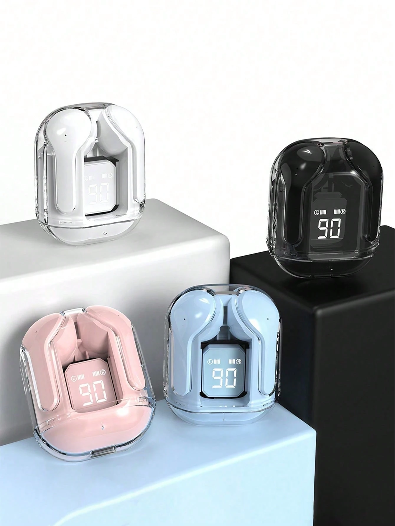 Nuovi Auricolari Wireless con Batteria Ultra-Lunga Durata Con Cancello Rumore