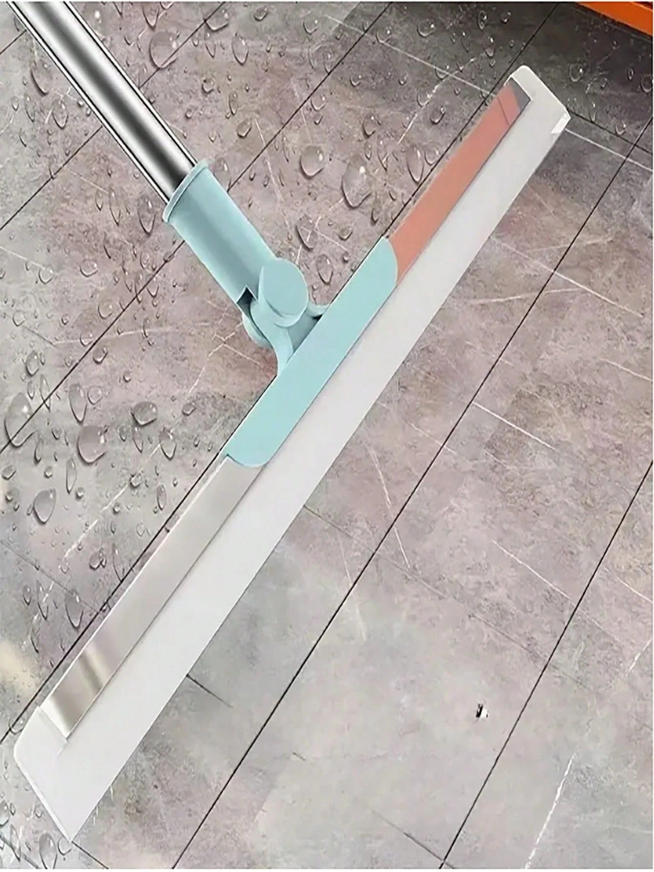 1 pezzo Scopa magica in silicone, raschietto per pavimenti retrattile in silicone, tergipavimento da bagno, tergivetro, tergi acqua, scopa magica adatta per pavimenti, vetri, piastrelle, finestre