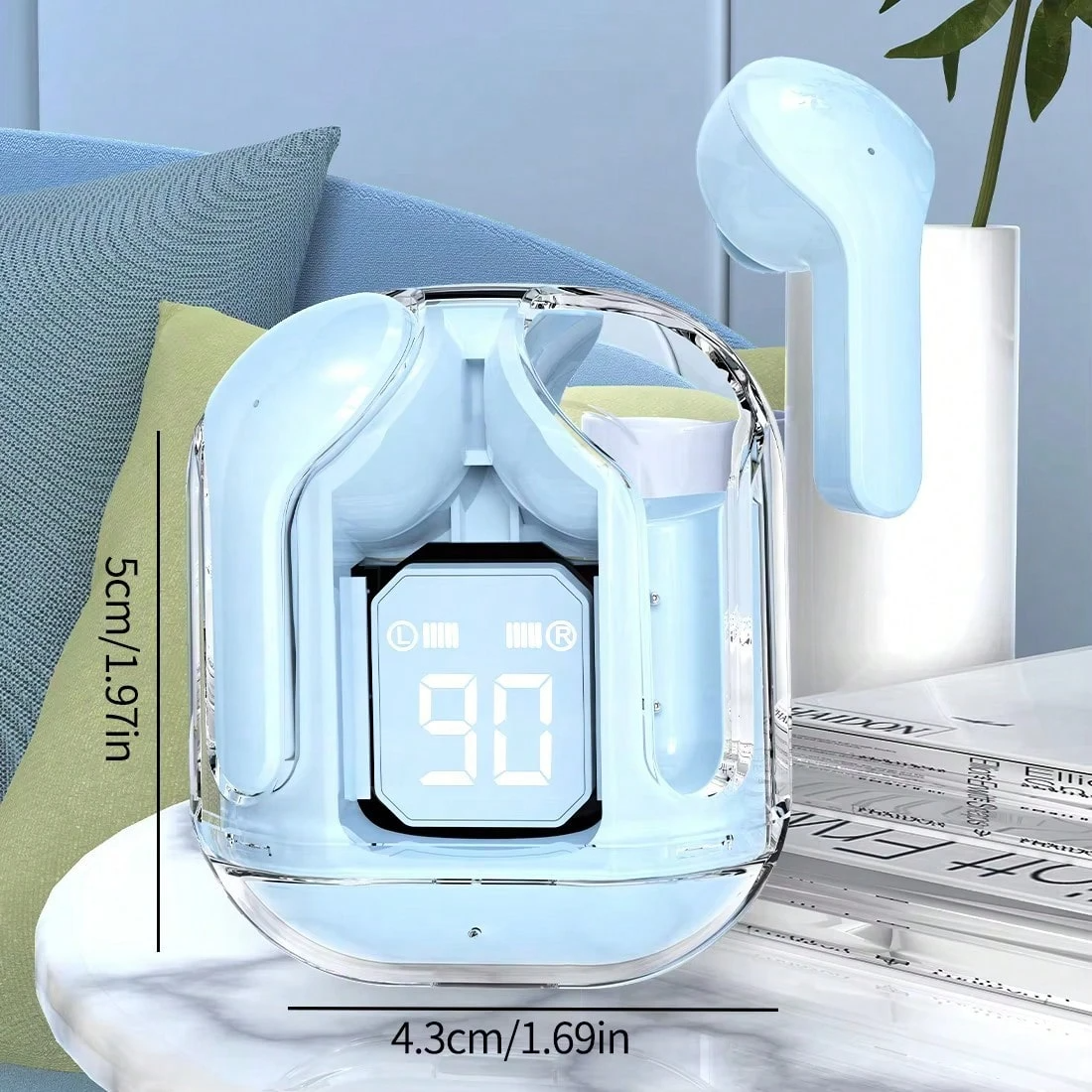 Nuovi Auricolari Wireless con Batteria Ultra-Lunga Durata Con Cancello Rumore