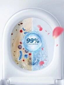 500ml Detergente per WC, Liquido per la pulizia del bagno, Rimuove macchie e odori, Pulisce efficacemente l'igiene del bagno, Mantiene il WC pulito, Essenziale per la casa.