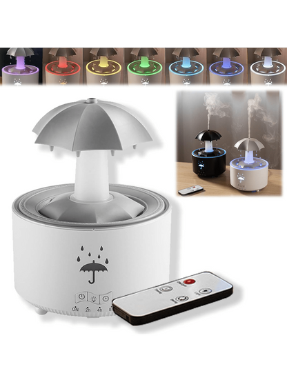 Diffusore di aromaterapia a ultrasuoni con timer a intervalli, 7 luci LED e spegnimento automatico, adatto come regalo di San Valentino per fidanzati e fidanzate, macchina per aromaterapia automatica per casa e hotel