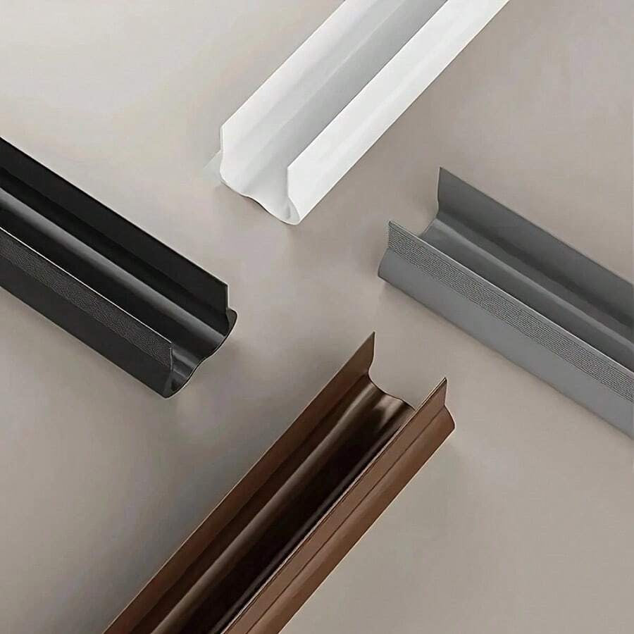 Guarnizione per fondo porta multi-colore opzionale, stucco isolante acustico per porte, striscia anti-zanzare e anti-insetti autoadesiva che blocca il rumore, con nastro adesivo biadesivo