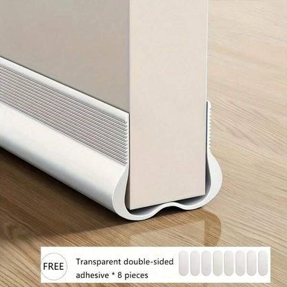 Guarnizione per fondo porta multi-colore opzionale, stucco isolante acustico per porte, striscia anti-zanzare e anti-insetti autoadesiva che blocca il rumore, con nastro adesivo biadesivo