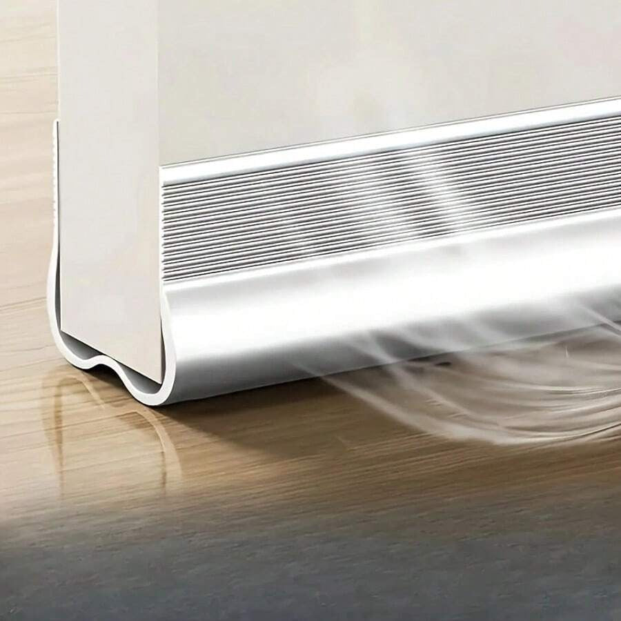 Guarnizione per fondo porta multi-colore opzionale, stucco isolante acustico per porte, striscia anti-zanzare e anti-insetti autoadesiva che blocca il rumore, con nastro adesivo biadesivo