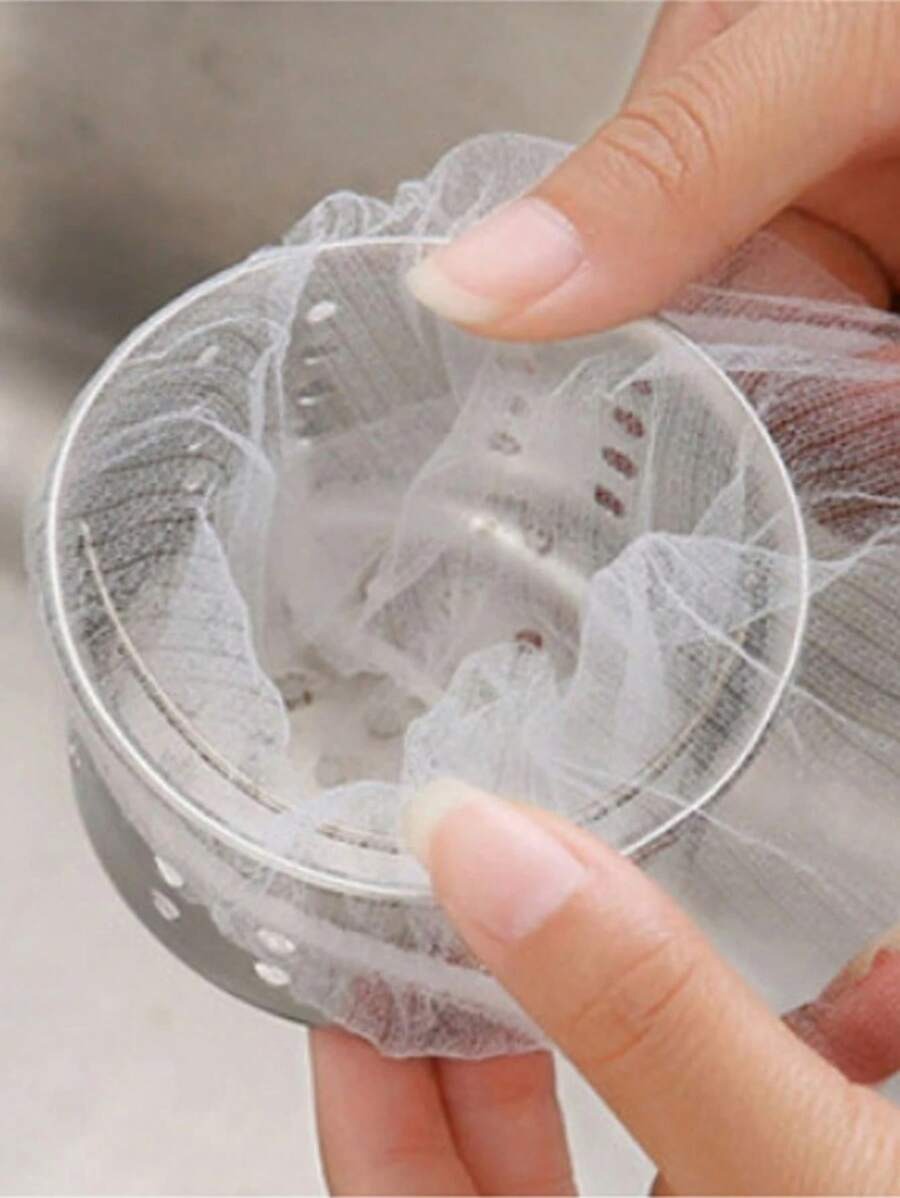 Filtro per lavello da cucina in acciaio inossidabile salvaspazio e filtro di piccole dimensioni in rete per lavello da cucina monouso - ideale per residui di cibo e filtraggio di verdure, cestello di scarico in metallo per un flusso d'acqua efficiente