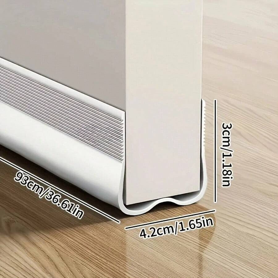 Guarnizione per fondo porta multi-colore opzionale, stucco isolante acustico per porte, striscia anti-zanzare e anti-insetti autoadesiva che blocca il rumore, con nastro adesivo biadesivo