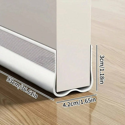 Guarnizione per fondo porta multi-colore opzionale, stucco isolante acustico per porte, striscia anti-zanzare e anti-insetti autoadesiva che blocca il rumore, con nastro adesivo biadesivo