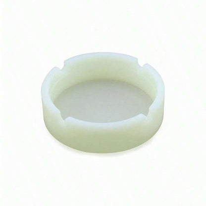 1 pezzo Portacenere in silicone grande capacità fosforescente per uso domestico, regalo di San Valentino per ragazzi e ragazze
