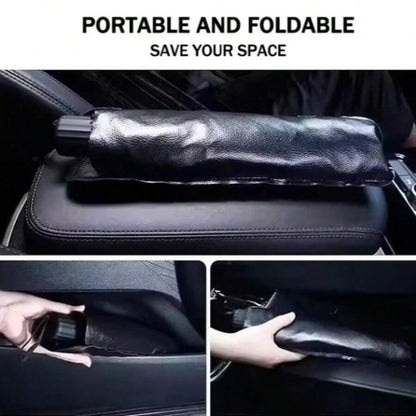 1 pezzo Parasole per auto pieghevole manualmente | Parasole resistente ai raggi UV per finestrini anteriori per adulti - Regalo aziendale, articolo pratico per l'uso in auto d'estate | Può evitare la luce solare diretta e ridurre la temperatura